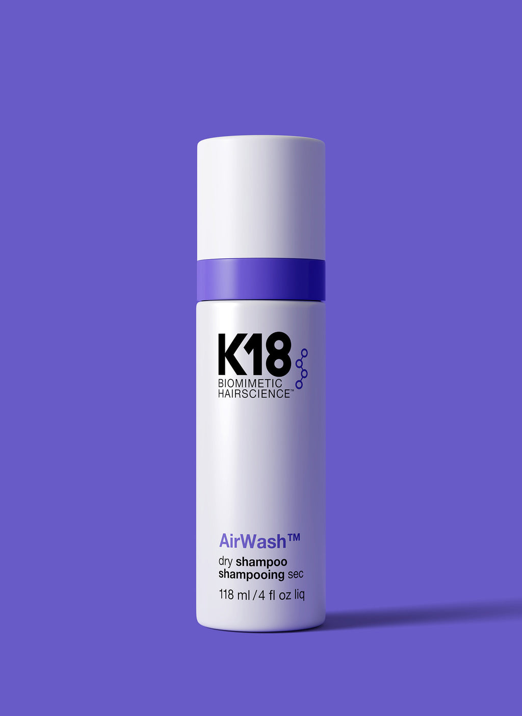 K18 AirWash™ Dry Shampoo (118ml)