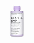 No.4P Blonde Enhancer Toning Shampoo -  which cleanses, tones, and repairs while keeping hair hydrated from roots to ends. 