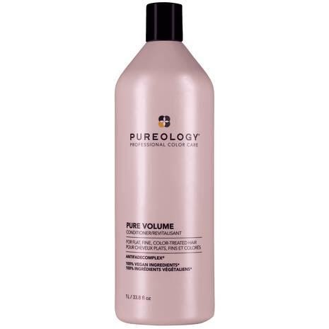 Pureology Pure Volume Conditioner - Enhances volume and restores movement to flat, fine color-treated hair with key ingredients Wheat Protein and Eucalyptus.